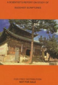 Image of A Scientist's Report on Study of Buddhist Scriptures