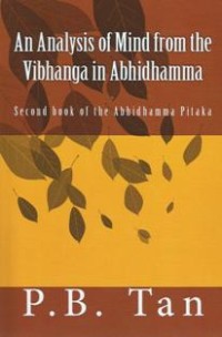 Image of An Analysis of Mind from the Vibhanga in Abhidhamma