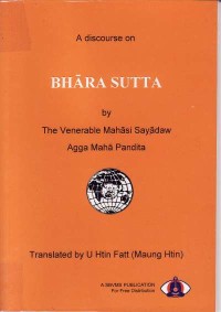 Image of A Discourse on Bhara Sutta