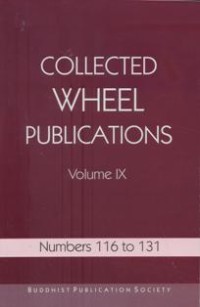 Image of Collected Wheel Publications ( Volume IX )