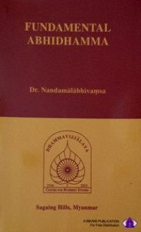 Image of Fundamental Abhidhamma