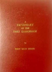 Image of A Dictionary of the Pali Language
