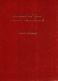 Image of Psalms of the Early Buddhist