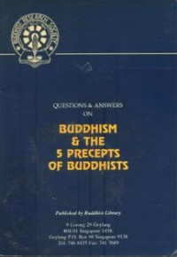 Image of Questions & Answers on Buddhism & The 5 Precepts of Buddhists