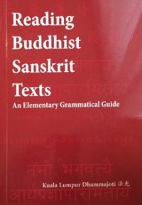 Image of Reading Buddhist Sanskrit Texts : An Elementary Grammatical Guide