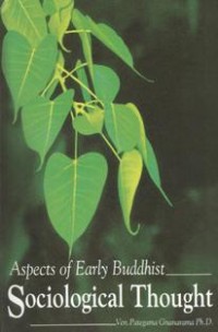 Image of Aspects of Early Buddhist : Sociological Thought