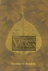 Image of Some Facts to Know about the Development of Vipassana Nana : Insight Knowledge