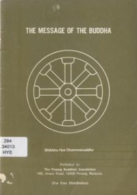 Image of The Message of the Buddha