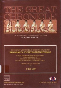 Image of The Great Chronicle of Buddhas ( Volume Three )
