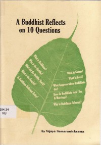 Image of A Buddhist Reflects on 10 Questions