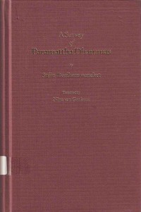 Image of A Survey of Paramattha Dhammas