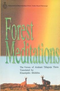 Image of Forest Meditations : The Verses of Arahant Talaputa Thera