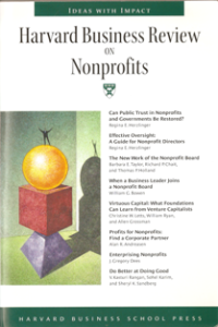 Image of Harvard Business Review on Nonprofits
