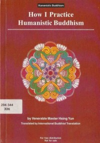 Image of How I Practice Humanistic Buddhism