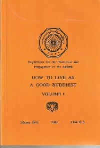 Image of How to Live as a Good Buddhist ( Volume 1 )