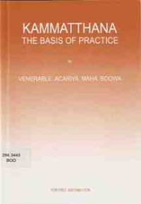 Image of Kammatthana : The Basis of Practice