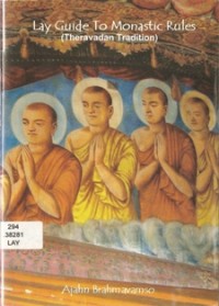 Image of Lay Guide to Monastic Rules : Theravadian Tradition