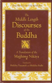 Image of The Middle Length Discourses of the Buddha : A Translation of the Majjhima Nikaya