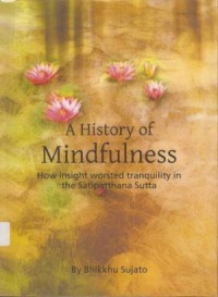 Image of A History of Mindfulness : How Insight Worsted Tranquility in the Satipatthana Sutta