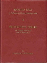 Image of Paritta Pali (A collection of Eleven Protective Suttas) & Protective Verses (An English Translation with an Introduction)
