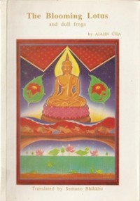 Image of The Blooming Lotus and Dull Frogs