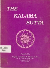 Image of The Kalama Sutta