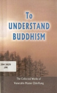Image of To Understand Buddhism